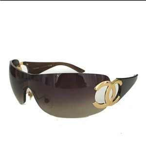 Chanel Vinetage 24kt plated Sunglasses